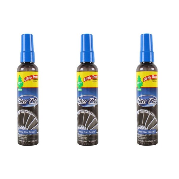 3PK Little Tree Pump Spray Car Air Freshener Fragrance 103ml New