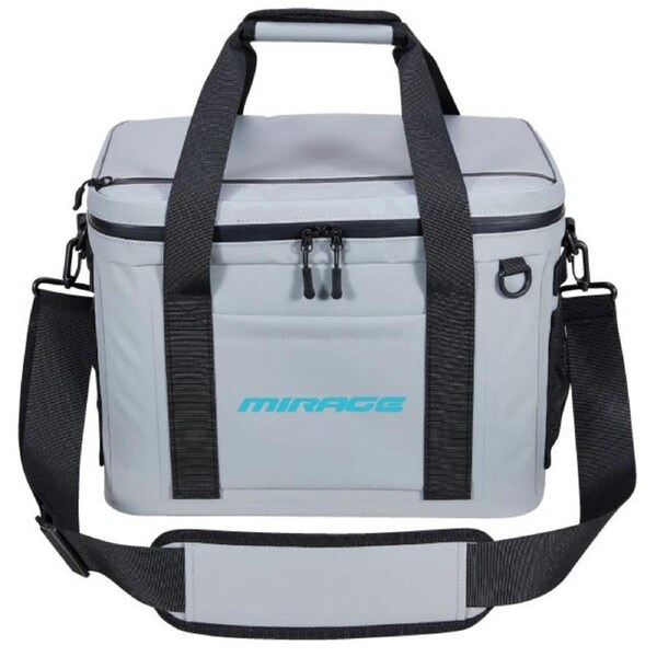 Mirage Day Tripper 20-Litre Soft Side PVC Cooler Bag (Grey)