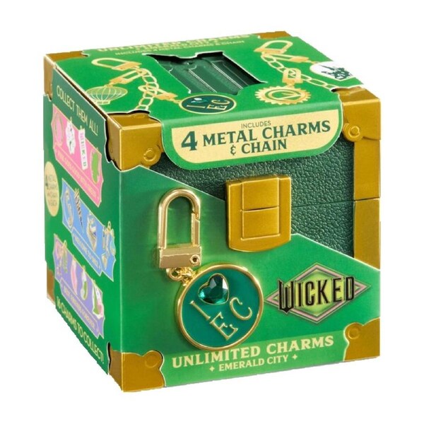 Wicked Unlimited Charms Emerald City Charm Set Trunk