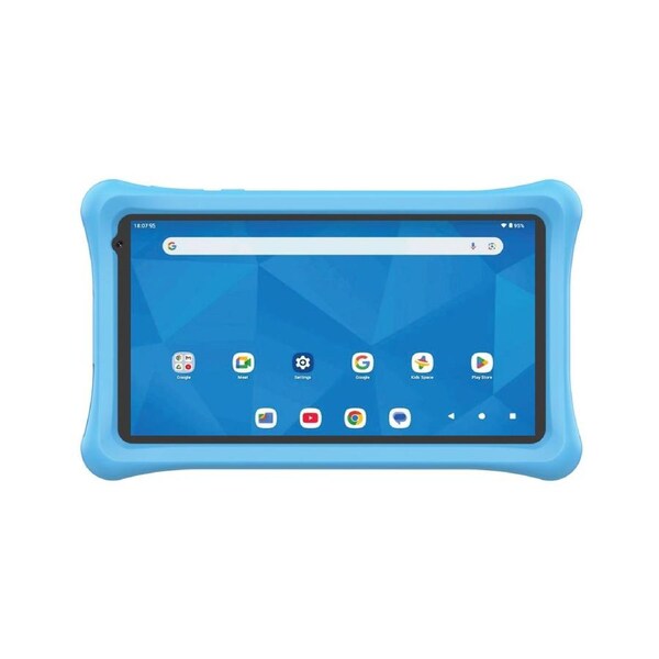 Laser 7-inch Kids Learning Tablet with Blue Case Android 15 4GB 64GB