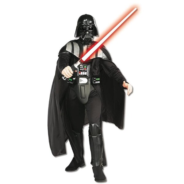 Star Wars Darth Vader Deluxe Cosplay Dress Up Party Costume Standard