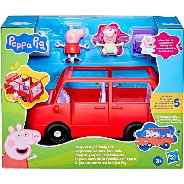 Peppa Pig Peppa's Big Family Car Playset