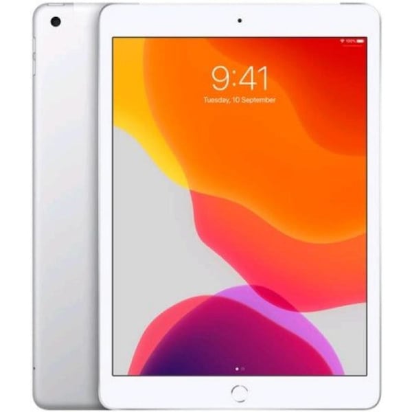 Apple iPad 10.2-inch (2019) 7th Gen - 32GB - Silver - Cellular + WiFi - 10.2 Inch - Refurbished (Premium Condition)