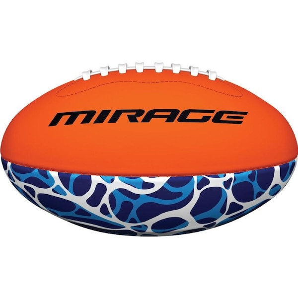 Mirage Neoprene Footy Ball Kids Outdoor Water Toy Blue/Orange