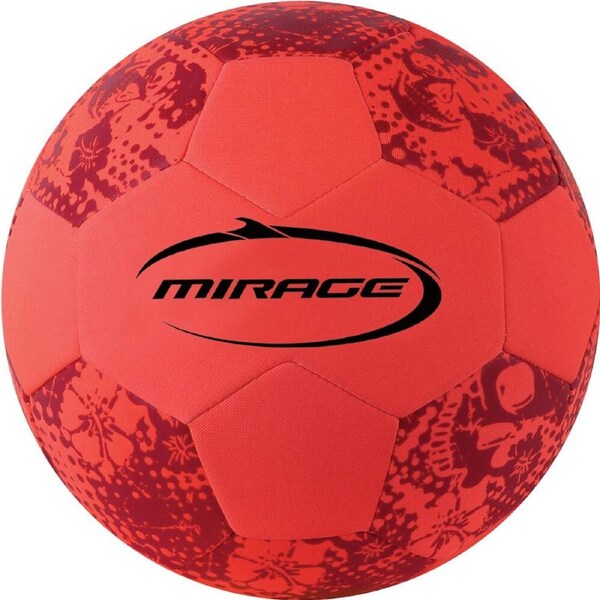Mirage Waterproof Neoprene Soccer Ball Kids Outdoor Water Toy Orange