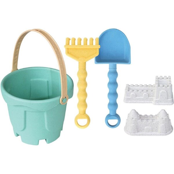 Mirage Eco Ocean Beach Bucket Kids Outdoor Toy Set Multicoloured