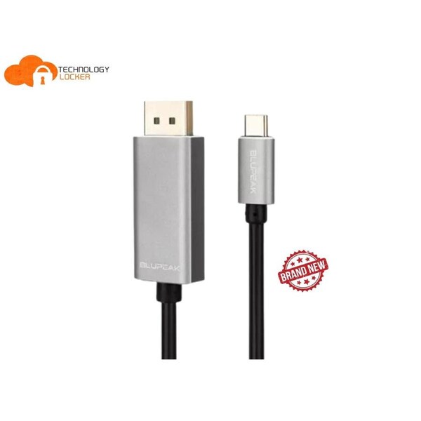 Bulk 10x Blupeak UCDP02 USB-C to DisplayPort 8K4K @60Hz Cable 2m Brand New