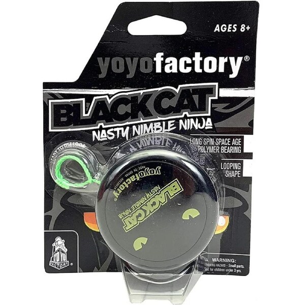 YoYo Factory Spinstar Black Cat Yo-yo
