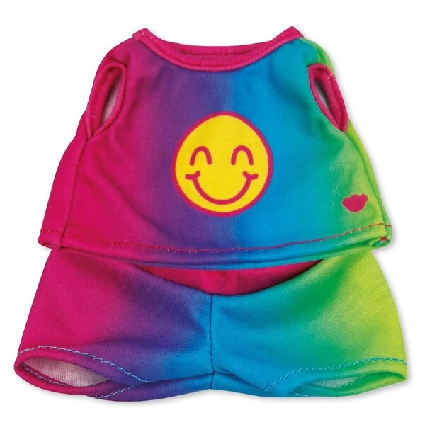 Casdon Build-A-Bear Workshop Rainbow Smiley Clothing Accessory Pack