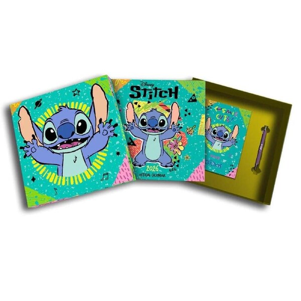 Impact Lilo and Stitch 2026 Calendar and Diary Gift Box Set