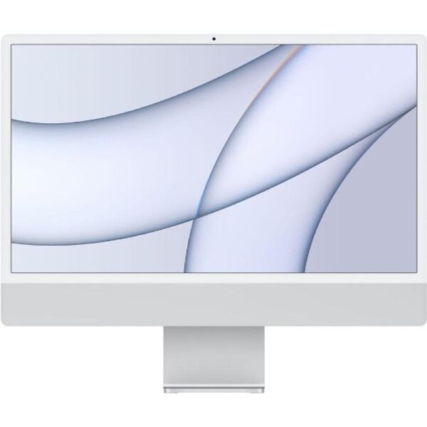Apple iMac 2021 M1 (Four ports) 24" - Apple M1 chip: 8-core CPU/8-Core GPU - 1TB - Silver - 16GB RAM - 24 Inch - Refurbished (Premium Condition)
