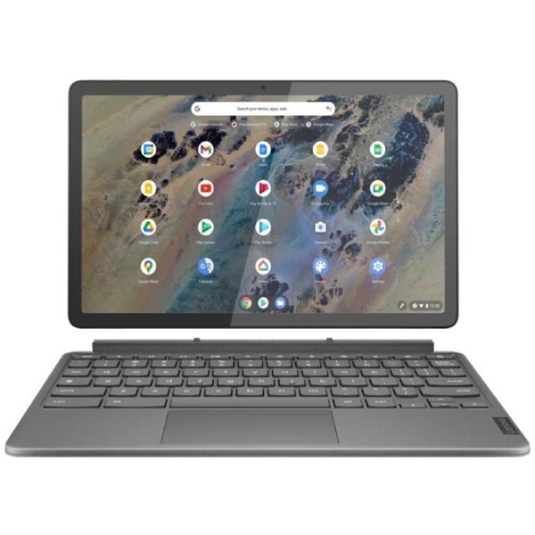 Lenovo IdeaPad Duet 3 Chrome 11Q727 Laptop 10.95" - Qualcomm Snapdragon 7c 2.5GHz - 64GB - Storm Grey - 4GB RAM - 10.95 Inch - Refurbished (Premium Condition)