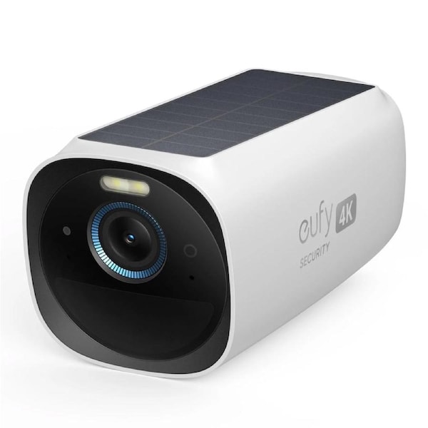 eufy eufyCam 3 (S330) 4 Pack with HomeBase 3 T8873TW1 White