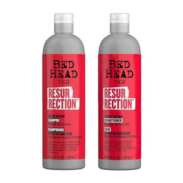 TIGI Bed Head Urban Antidotes Level 3 Resurrection Shampoo & Conditioner 750mL Duo