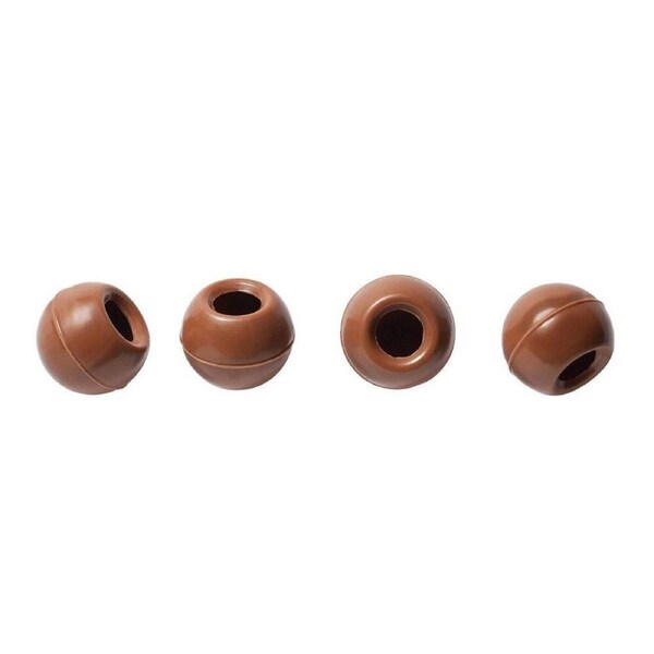 504pc Mona Lisa Milk Chocolate Truffle Shells Bulk Pack Dessert Making 25mm