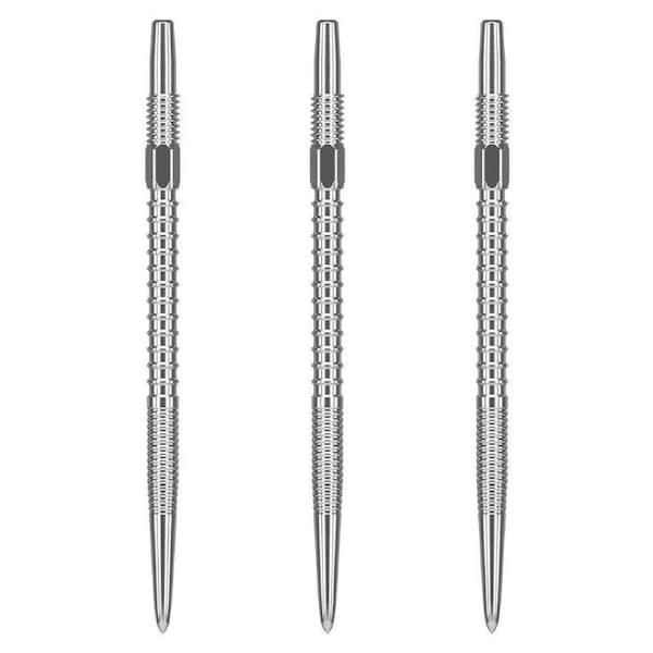 3pc Target Swiss FireDart Point Dart Replacement Spare Tip 35mm Silver
