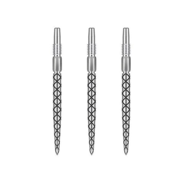 3pc Target Swiss Diamond Pro Silver Dart Point Replacement Spare Tip 40mm