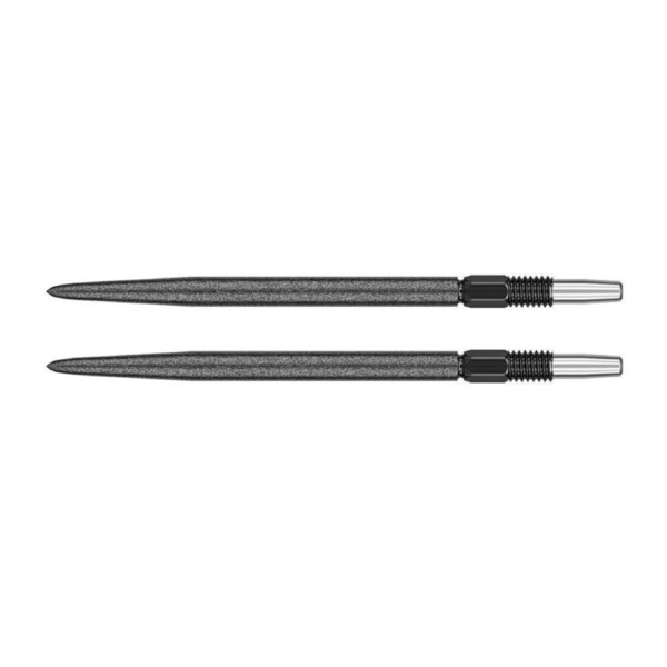 2PK Target Swiss SLK Dart Point Replacement Spare Accessory Tip 35mm Black