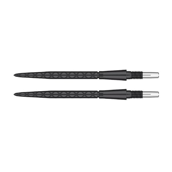 2PK Target Storm Diamond Dart Point Replacement Spare Accessory Tip 35mm Black