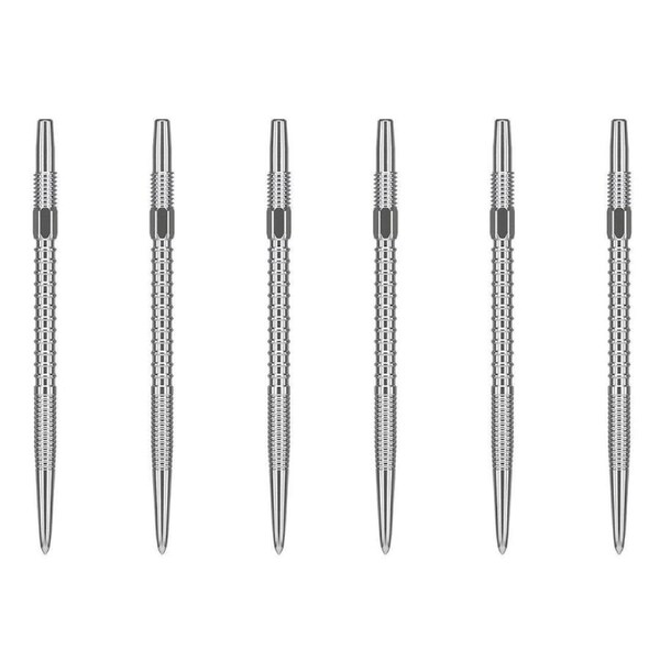 2x 3pc Target Swiss FireDart Point Dart Replacement Spare Tip 35mm Silver