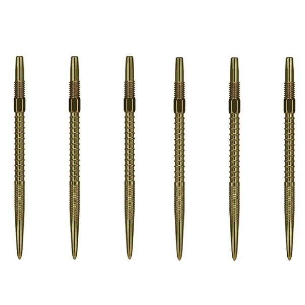 2x 3pc Target Swiss FireDart Point Dart Replacement Spare Tip 35mm Gold