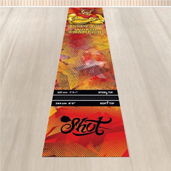 Shot Darts Bully Boy Michael Smith Official Dart Mat