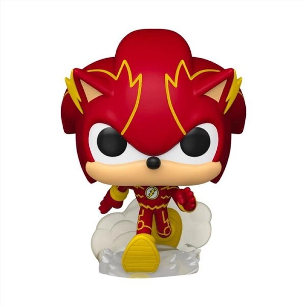 Justice League X Sonic the Hedgehog - Sonic as Flash Pop! Vinyl