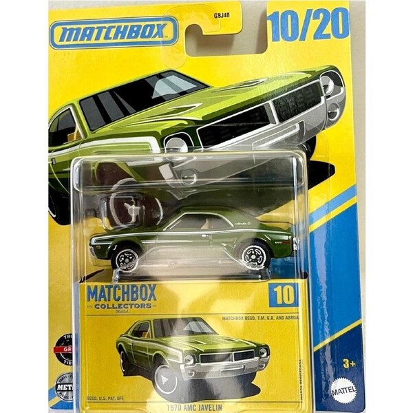 Matchbox Collector 10/20 1970 AMC Javelin