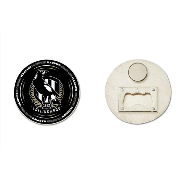 AFL: Collingwood - Bottle Opener Magnet