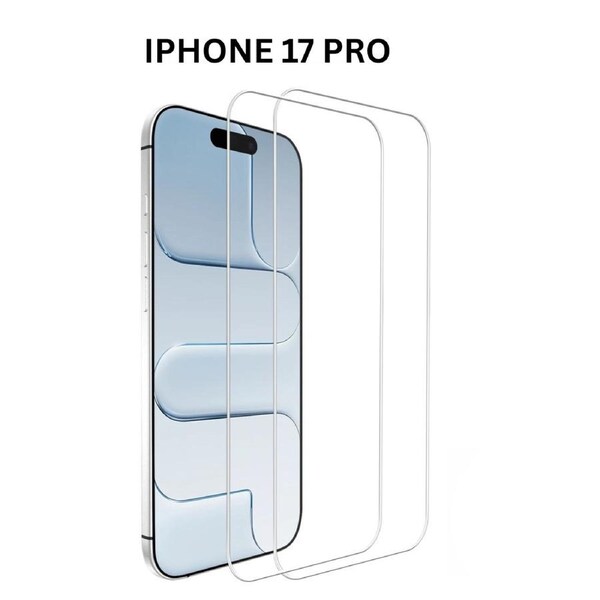 Anti Scratch Film iPhone 17 Pro Tempered Glass Screen Protector