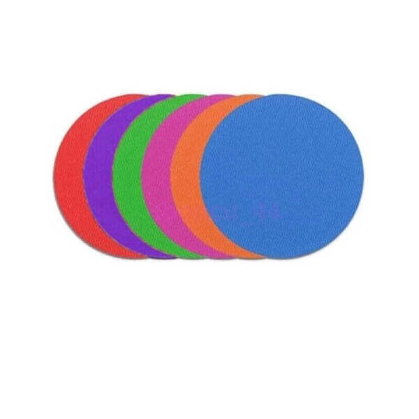 Classroom Sport Teach Tool Game 30x Round Carpet Spot Markers Sit Dot