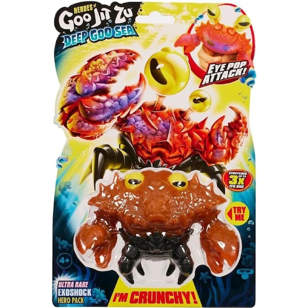 Heroes Of Goo Jit Zu Deep Goo Sea Ultra Rare Exoshock