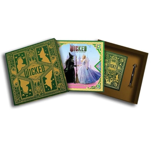 Impact Wicked Movie 2026 Calendar and Diary Gift Box Set