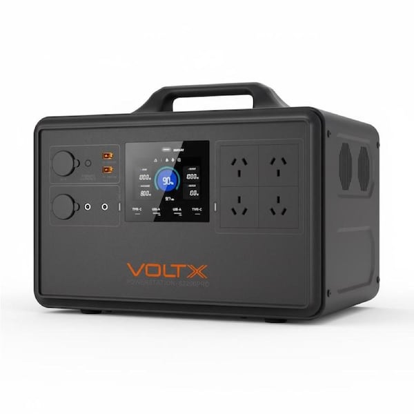 2400W Heavy-Duty Portable Power Station 2240Wh – VoltX S2200Pro for Job Sites, Power Tools, Fridges & Appliances