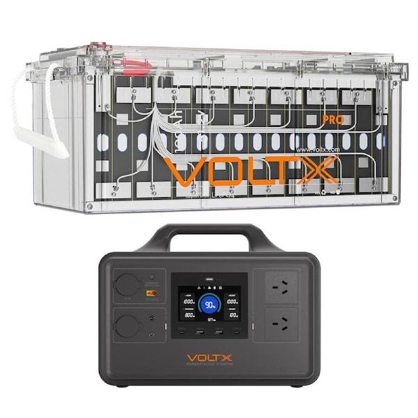 VoltX 48V 100Ah Lithium Battery + 1800W Power Station