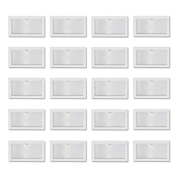 20pcs Refrigerator Magnets Picture Holder Magnetic Photo Frames