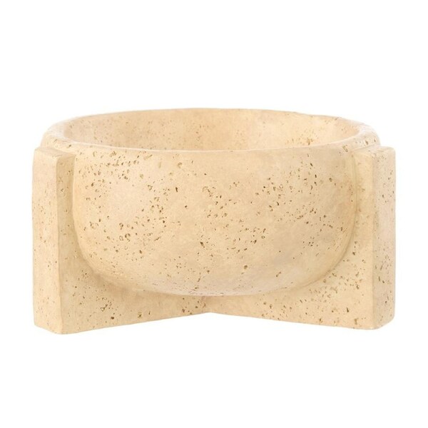 Amalfi Bijou Concrete Bowl - 20x20x10.5cm Natural