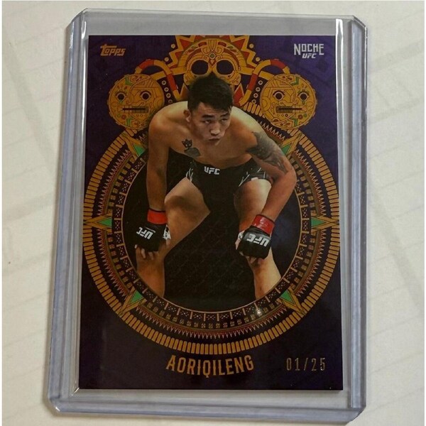 2024 Topps Noche UFC - AORIQILENG - Purple Parallel 01/25 #8