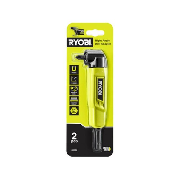 Ryobi 2-Piece Right Angle Drill Adaptor