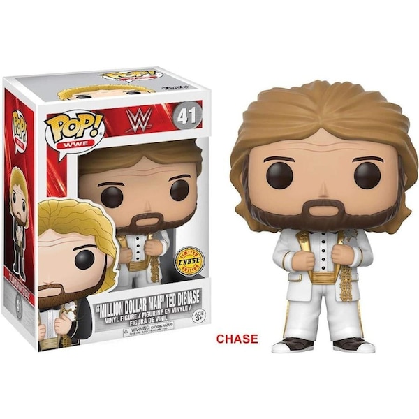 WWE - “Million Dollar Man” Ted DiBiase #41 Pop! Vinyl CHASE EDITION!!