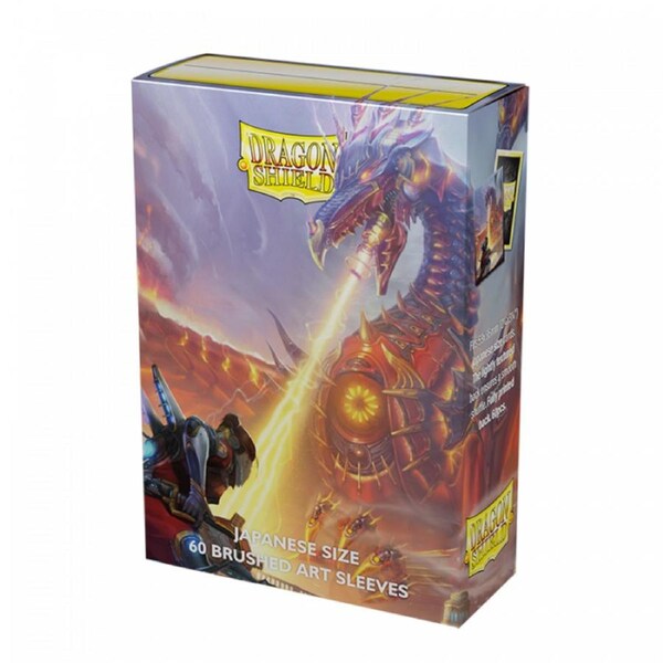 Dragon Shield Sleeves - Bolt Reaper Brushed 60 Japanese Card Protector