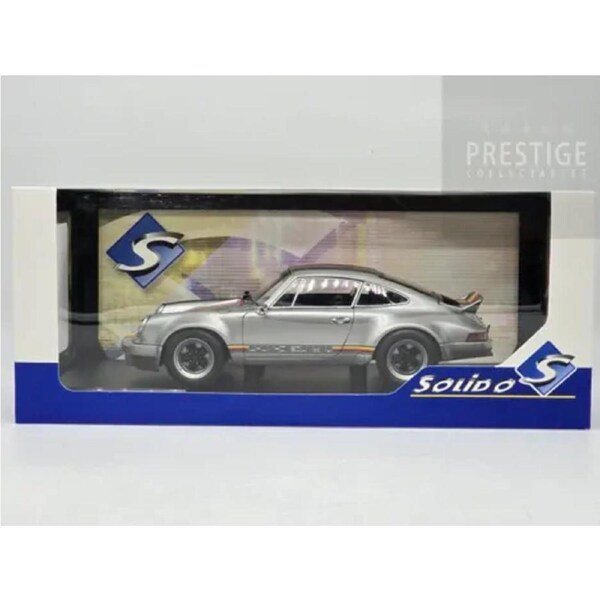 Solido 1973 Porsche 911 RSR Kremer Design Rally Silver 1:18