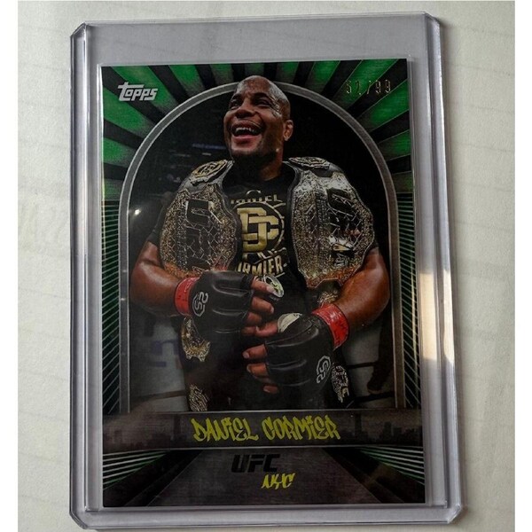 2024 Topps UFC NYC - DANIEL CORMIER - Green 52/99 #19