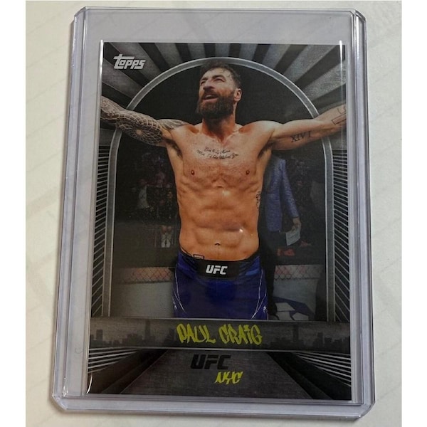 2024 Topps UFC NYC - PAUL CRAIG BASE CARD #6