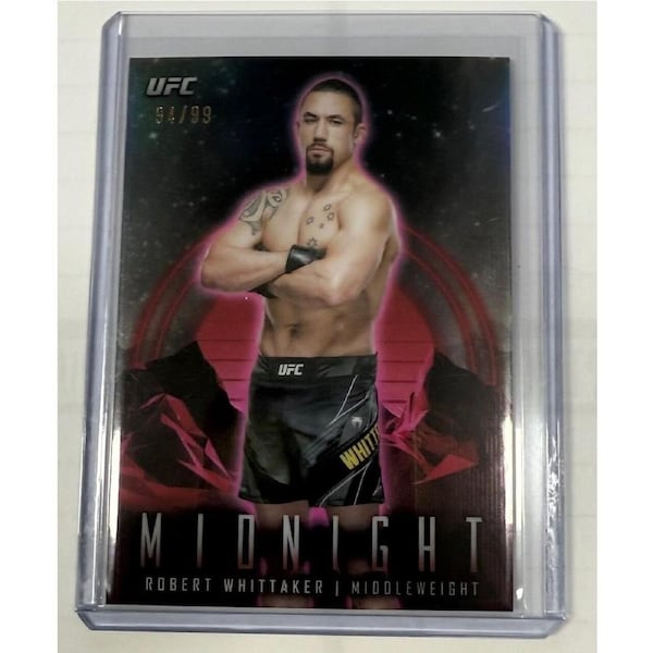 2024 Topps Midnight UFC - ROBERT WHITTAKER - TWILIGHT 94/99 #4