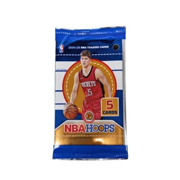 PANINI NBA BASKETBALL HOOPS 2024-25 5 PACK BOOSTER