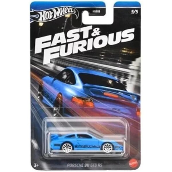 Hot Wheels 1:64 Fast & Furious Themed Asst 2024 - Porsche 911 GT3 RS