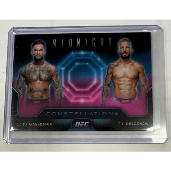 2024 Topps Midnight UFC - CODY GARBRANDT & T.J DILLASHAW Constellations #CO-20