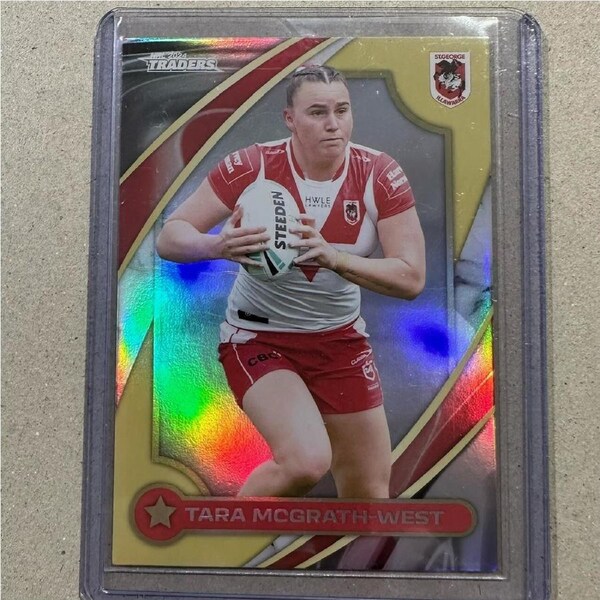 2024 NRL TRADERS TITANIUM WOMENS GOLD - TARA MCGRATH-WEST DRAGONS #008/210
