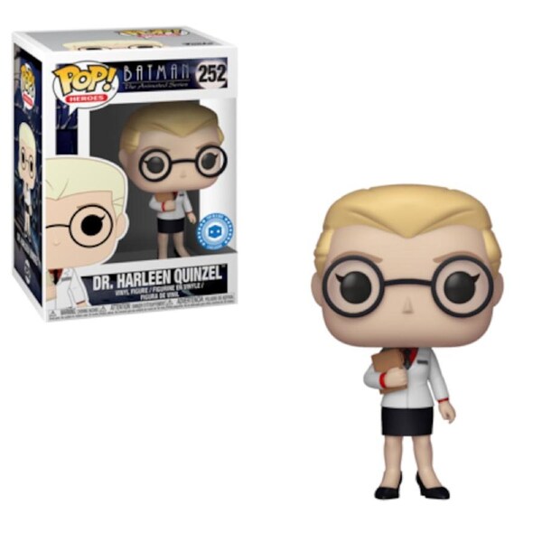 POP! Vinyl Batman Animated Series - Dr. Harleen Quinzel (Pop in a Box) with Protector